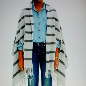 MADEWELL WOOL CAPE/SCARF